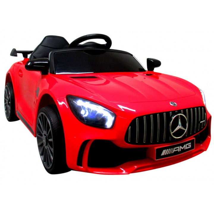 Elektromobilis Mercedes-Benz GTR-S AMG 2 x 4 raudonas